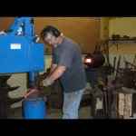 Forging with the power hammer