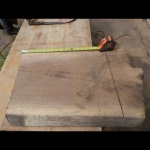 Making the rough wood outline