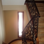 Stair Railings with Swirls